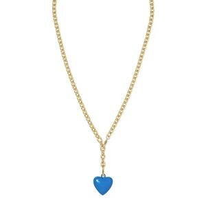 Roxanne Assoulin The Mini Puffy Heart Charm Necklace